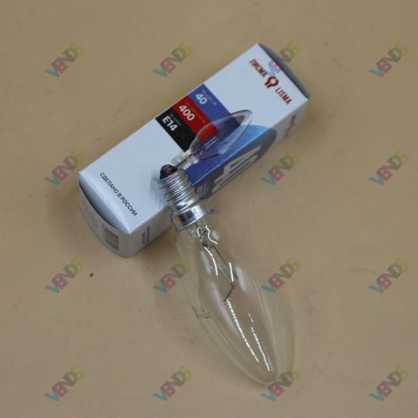 Lampa 40W E-14 (100 ed), Lisma